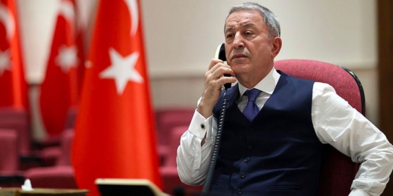 Milli Savunma Bakanı Akar, Fransa Savunma Bakanı Lecornu ile telefonda görüştü