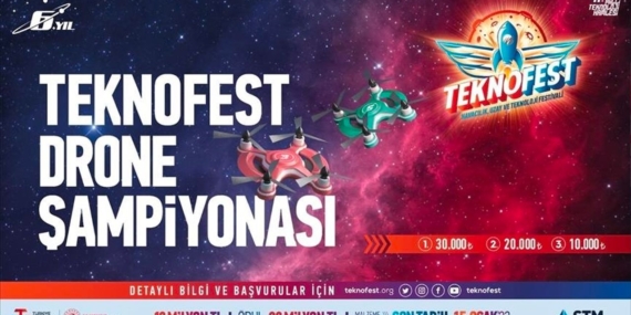 TEKNOFEST Drone Şampiyonası’na başvurular 15 Ocak’ta sona erecek