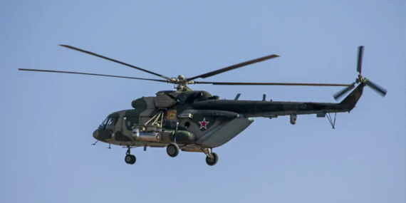 FPV dron Rus Mi-8 helikopterini neredeyse vuruyordu
