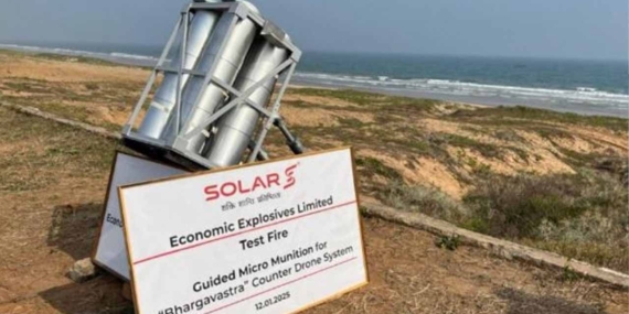 Hindistan, Solar Group’un yeni silahlı İHA’sını tanıttı