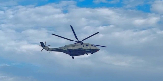 Çin’e ait, yeni Z-8D helikopteri test uçuşunda görüntülendi