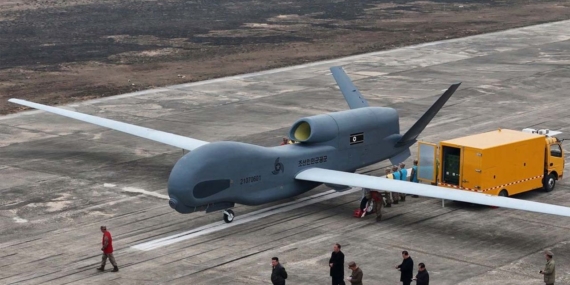 Kuzey Kore, ABD yapımı Global Hawk’a benzeyen İHA tanıttı