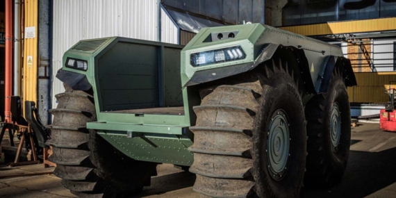 Ukrayna, UNEX amfibi robotik aracını savaş alanında kullanıma onayladı