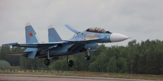 Belarus, Rus yapımı Su-30SM2 savaş uçaklarını envanterine kattı