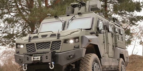 Ukrayna, GYURZA-02 zırhlı aracını envantere aldı