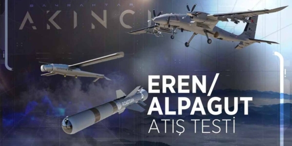 AKINCI’dan ALPAGUT ve EREN mühimmatıyla tam isabet