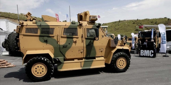 BMC Amazon 4×4 çok amaçlı zırhlı araç göreve hazır!