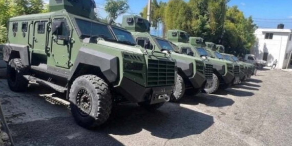 Haiti ordusu Roshel Senator MRAP araçlarını teslim aldı