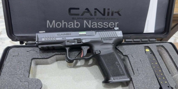 Türkiye’den Suriye güvenlik güçlerine CANiK 9mm tabanca
