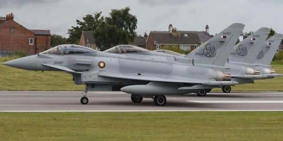 Katar’dan gelecek ilk Eurofighterlar şubatta Türkiye’de