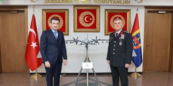Selçuk Bayraktar’dan Jandarma’ya AKINCI ziyareti