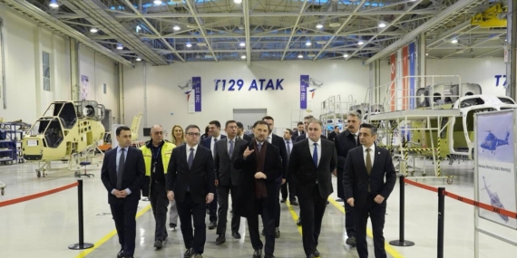 Azerbaycan Savunma Sanayi Bakanı Vügar Mustafayev TUSAŞ’ta