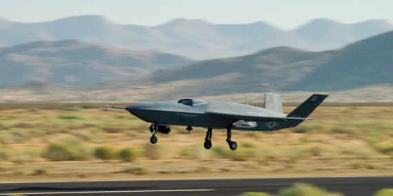 ABD’de “Dark Merlin” şoku: Yeni nesil savaş uçağı prototipi düştü