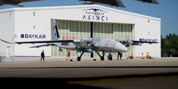AKINCI TİHA’dan KGK-82 ile tam isabet: Menzil dışından vuruş