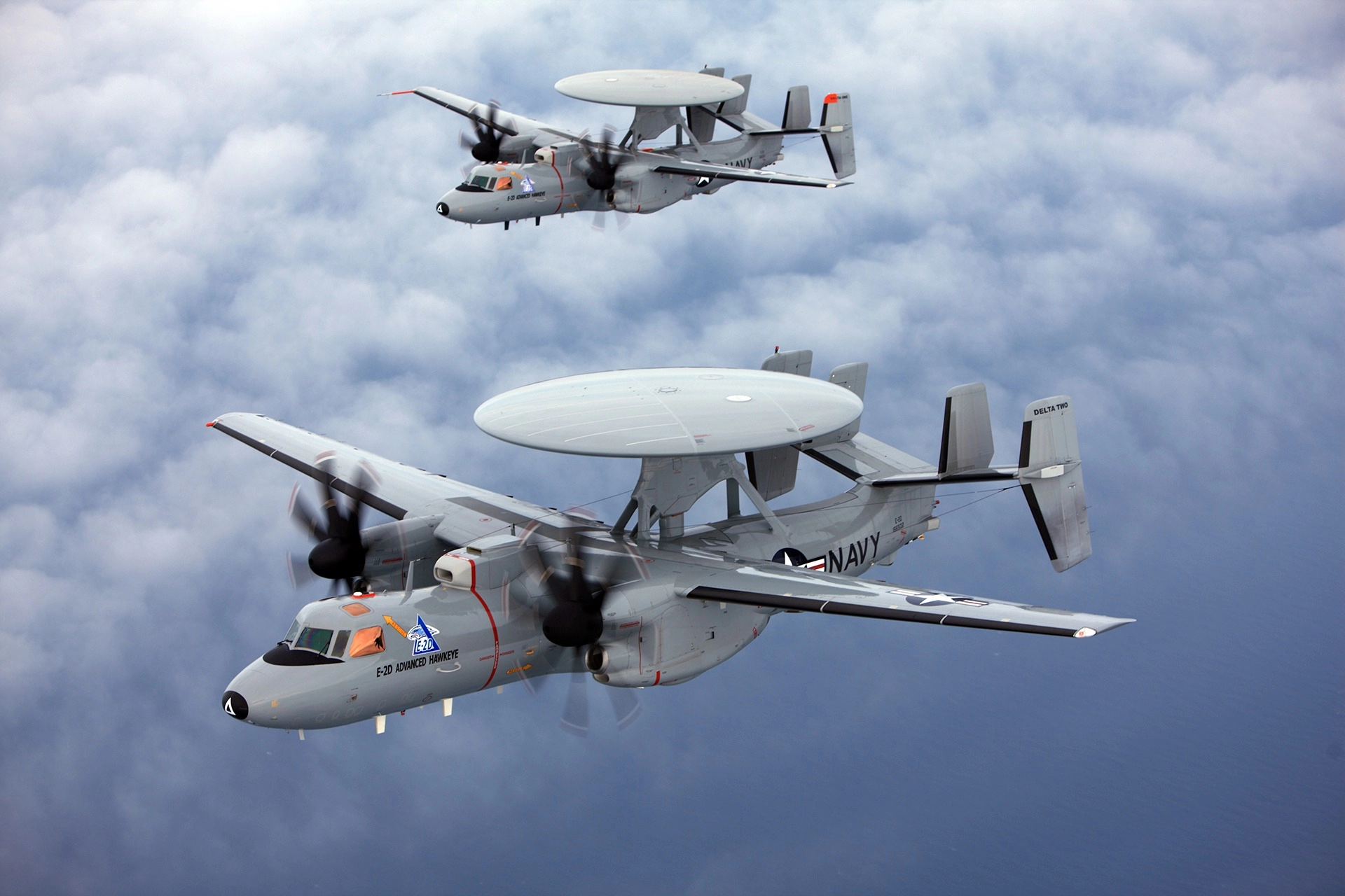 E-2D Hawkeye uçaklarının radar testleri tamamlandı