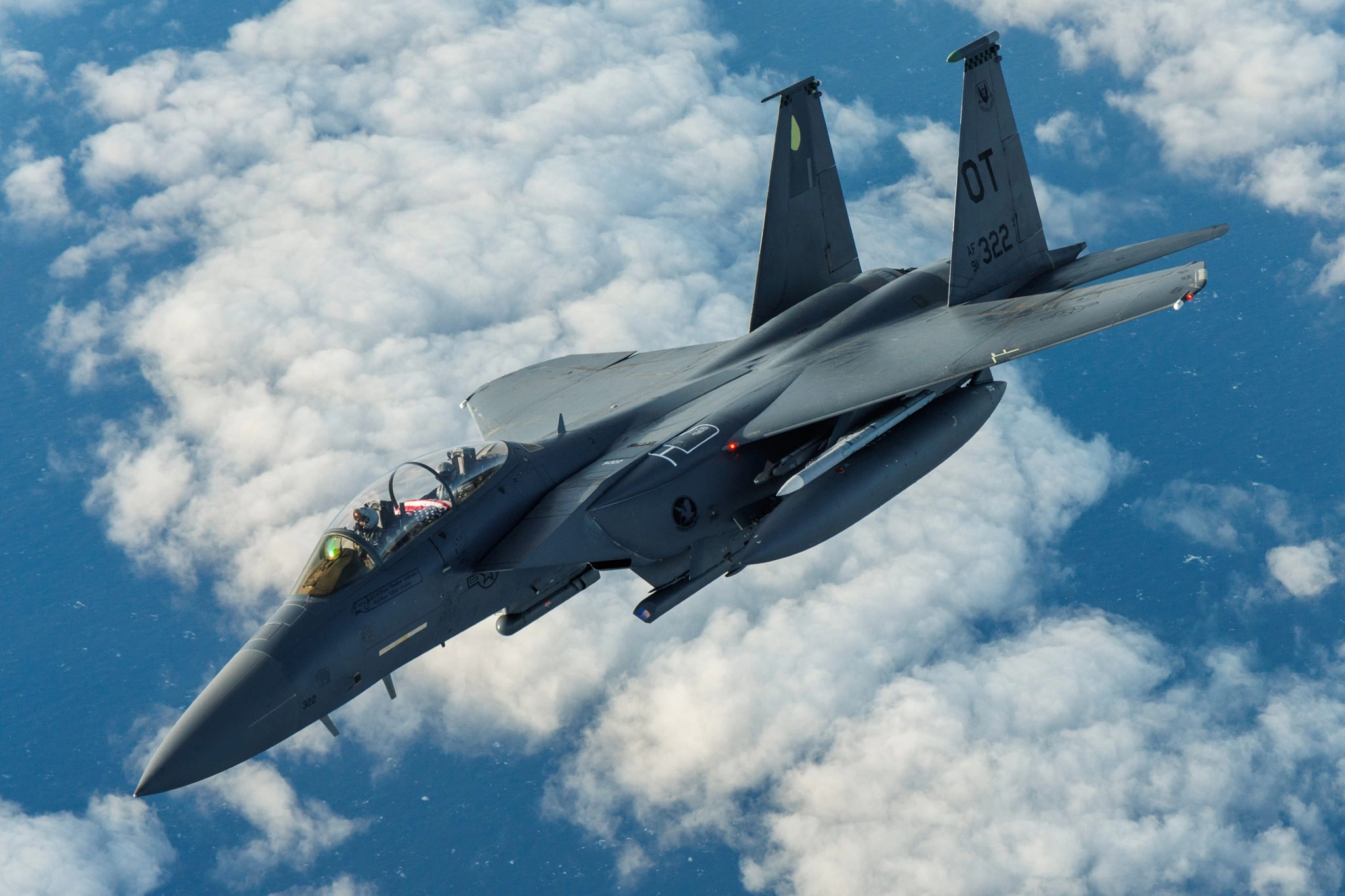 F-15 savaş uçaklarının savunma sistemleri Textron'a emanet