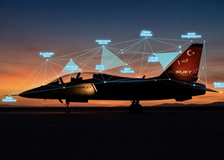 Hürjet'in milli yazılımı İspanya yolunda