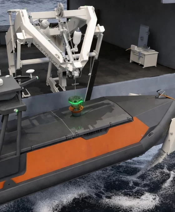 İnsansız deniz araçları için otonom kanca sistemi