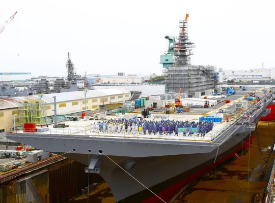 Japonya ikinci helikopter gemisini uçak gemisine dönüştürdü