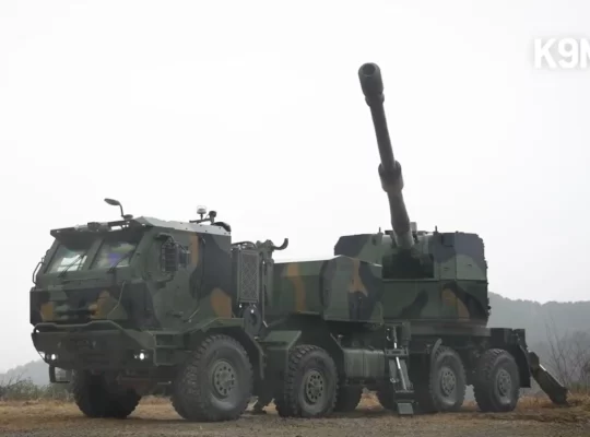 K9 obüslerinden atış rekoru: Dakikada 9 mermi