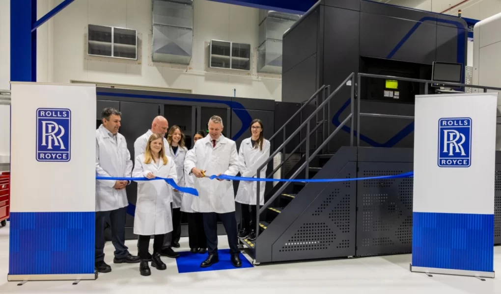 Rolls-Royce uçak motoru parçaları için İngiltere'de 3B yazıcı merkezi açtı