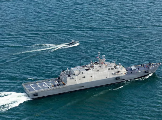 Abd Donanması USS Cleveland’ı teslim aldı