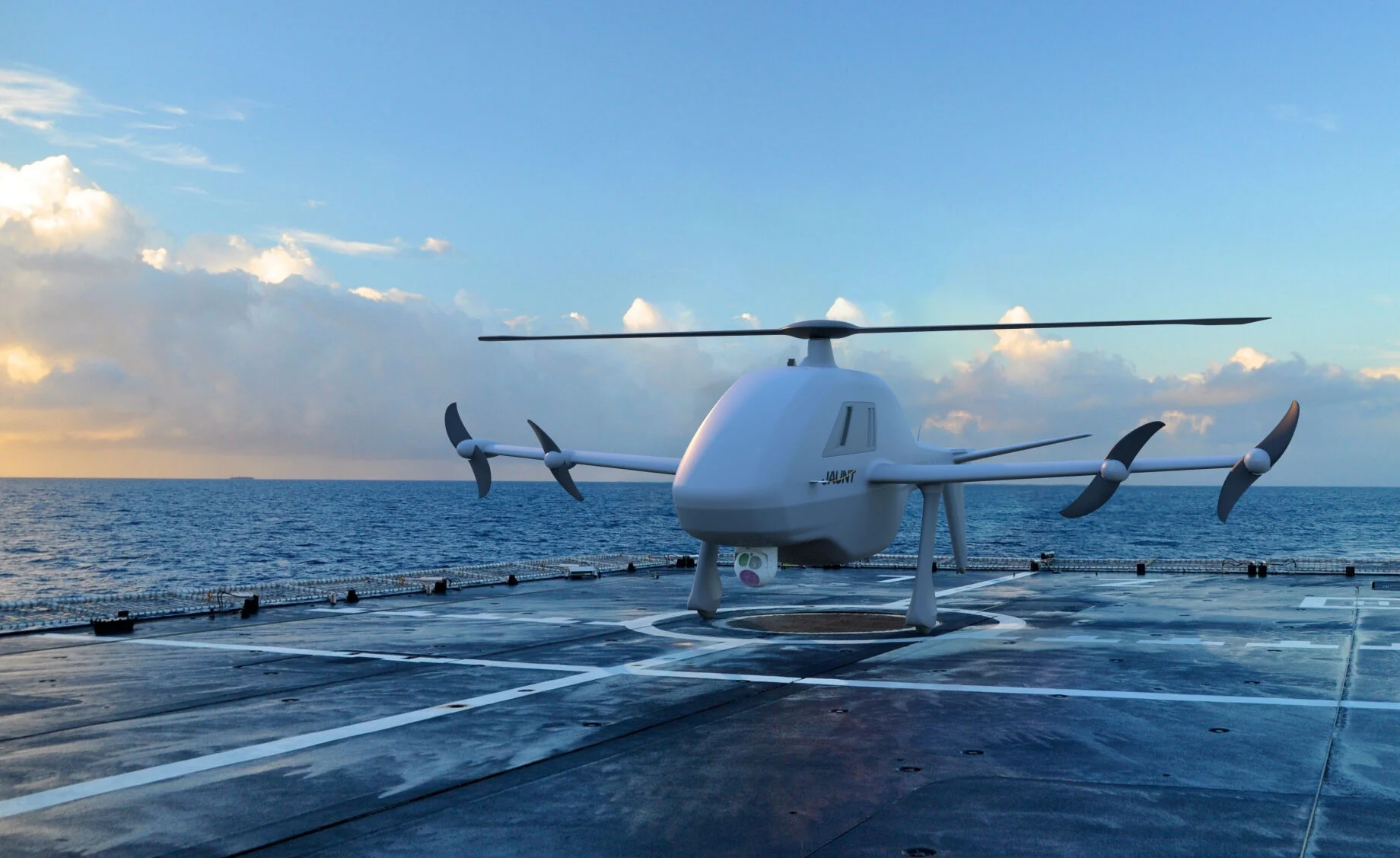 Hibrit tasarımlı yeni çok rollü VTOL drone tanıtıldı