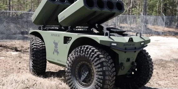 İnsansız kara araçlarında yeni dönem: Kamikaze İHA fırlatabilen Ripsaw M1 tanıtıldı