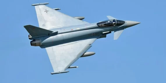 Eurofighter için yeni AESA radarı gökyüzüyle buluştu