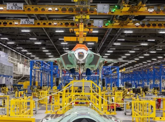 İsviçre'nin İlk F-35A'sında Kritik Aşama: Montaj Başladı