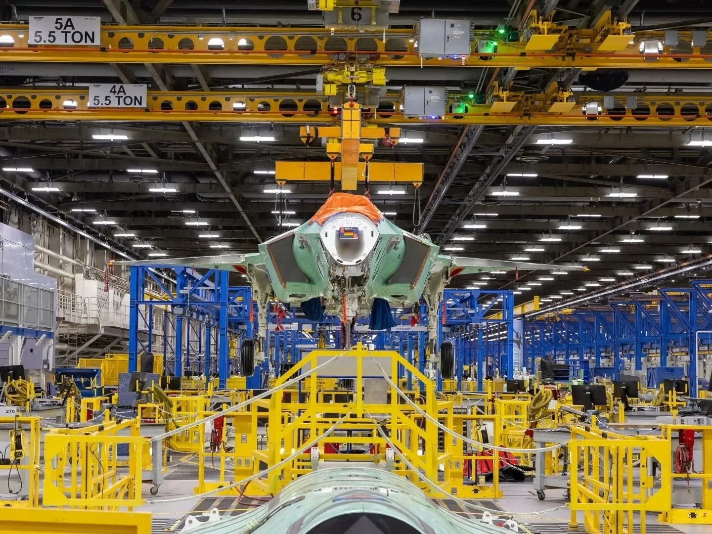İsviçre'nin İlk F-35A'sında Kritik Aşama: Montaj Başladı