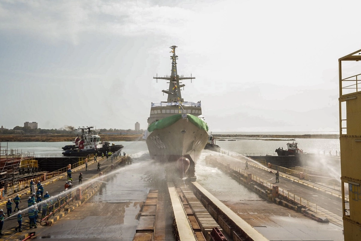 Navantia, Suudi Arabistan için altıncı korvetini denize indirdi