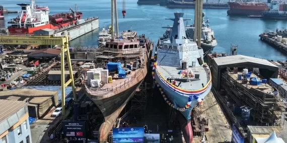STM’den dev ihracat başarısı: RAJA LAUT denize indirildi