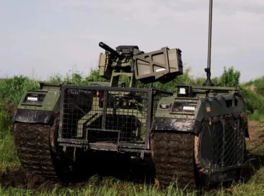 Ukrayna'dan cephede "küçük tank" hamlesi: Robotlar devrede!