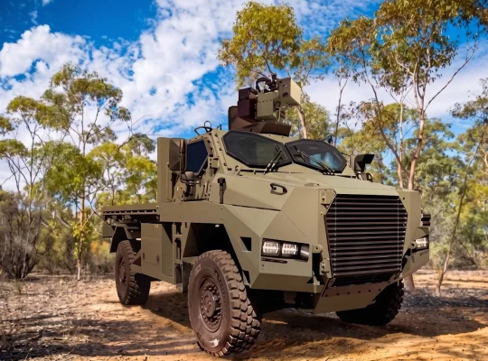Zırhlı araçta devrim: Yeni Bushmaster Mulga sahada!