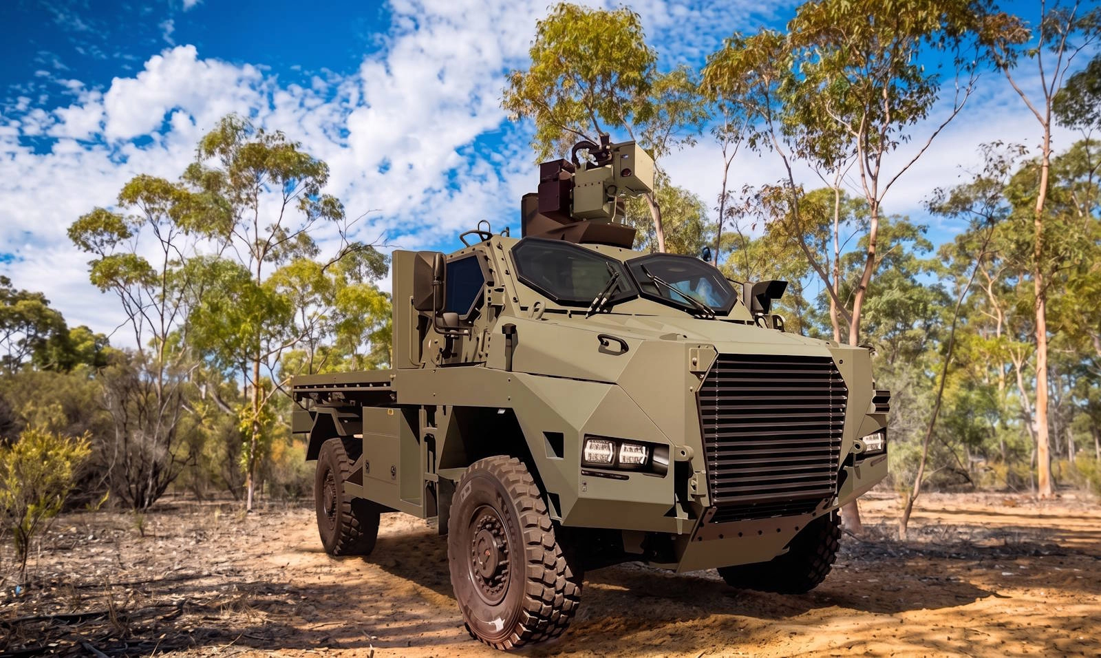 Zırhlı araçta devrim: Yeni Bushmaster Mulga sahada!