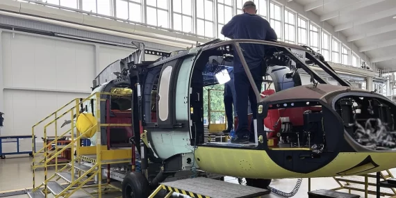 Avrupa’nın ilk Firehawk helikopterleri Polonya'da üretimde