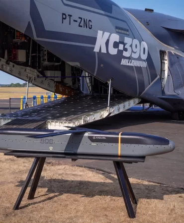 C-390 askeri nakliye uçağına stratejik füze entegrasyonu