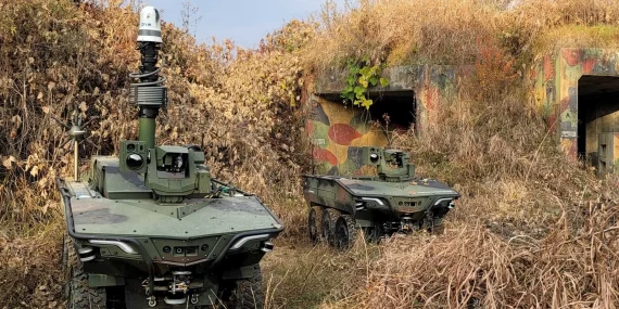 Güney Kore'den dev adım: İlk kez insansız kara aracı seçildi