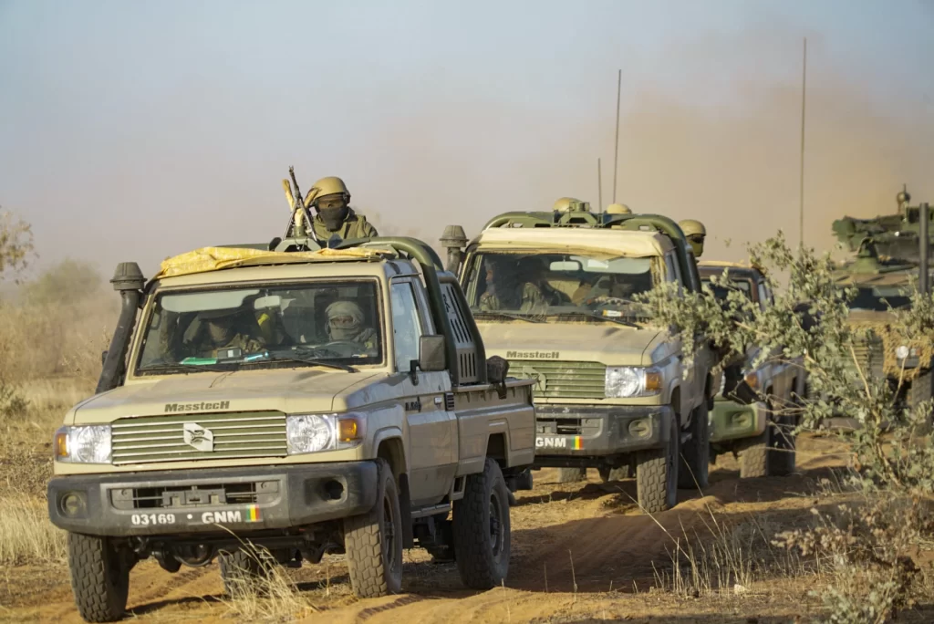 Mali ordusu ve Rus birlikleri Anefis kasabasını geri aldı