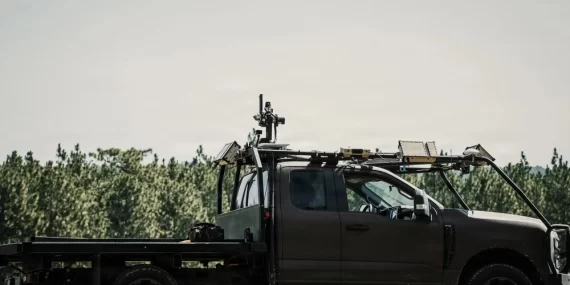 ABD Ordusu'ndan otonom Ford F-250: Pompalı tüfek kulesiyle dron avı