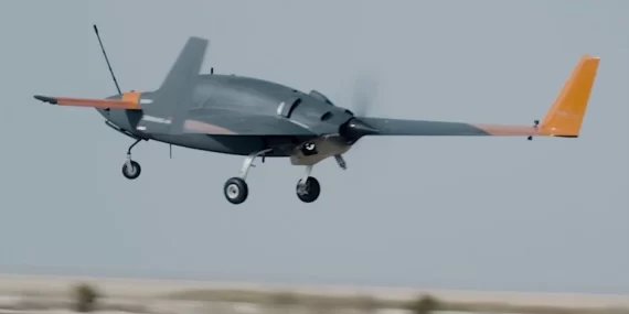 BAE'den sivil uçaktan dönüştürülen Jernas-m dron testi