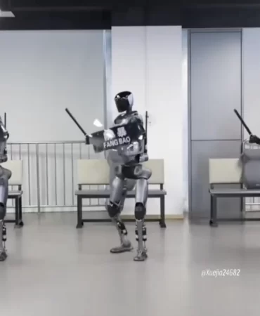 Çin'den 'avatar' asker hamlesi: İnsansı robot Fuxi sahada