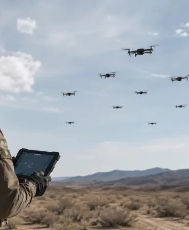 Dron sürüsü tehdidine karşı yapay zekâlı simülatör hamlesi