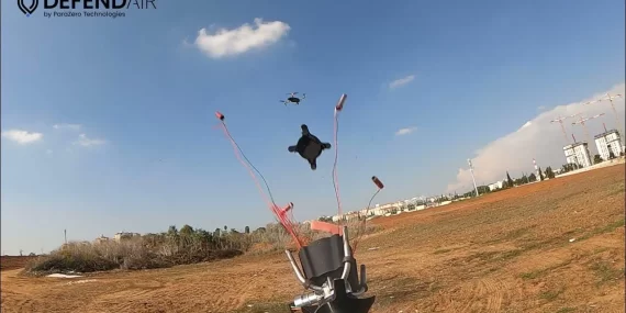 ParaZero'dan Avrupa'ya karşı-dron net pod siparişi!