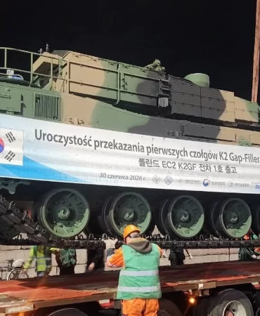 Polonya'ya dev sevkiyat: 28 yeni K2 Black Panther teslim edildi