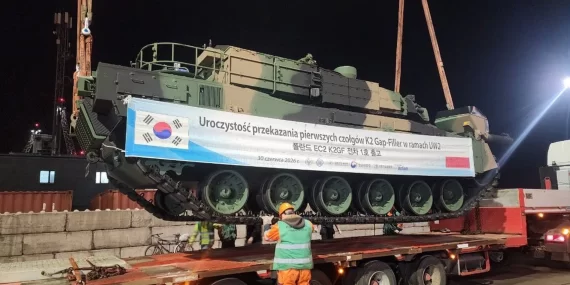 Polonya'ya dev sevkiyat: 28 yeni K2 Black Panther teslim edildi