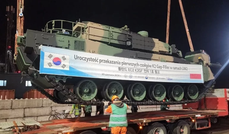 Polonya'ya dev sevkiyat: 28 yeni K2 Black Panther teslim edildi
