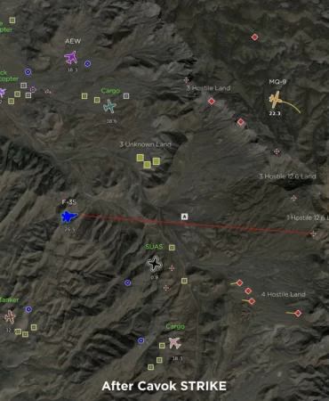 Askeri sistemleri Link 16 ağına bağlayan yazılım: Cavok STRIKE