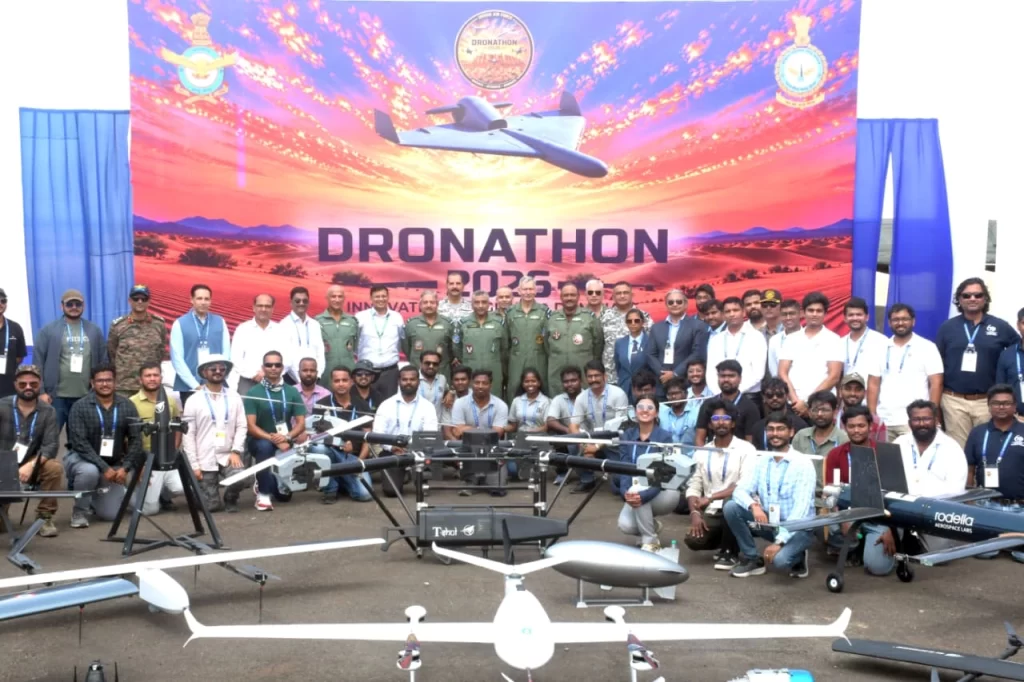 Hindistan Hava Kuvvetleri'nden sahada ilk: Dronathon 2026 başladı
